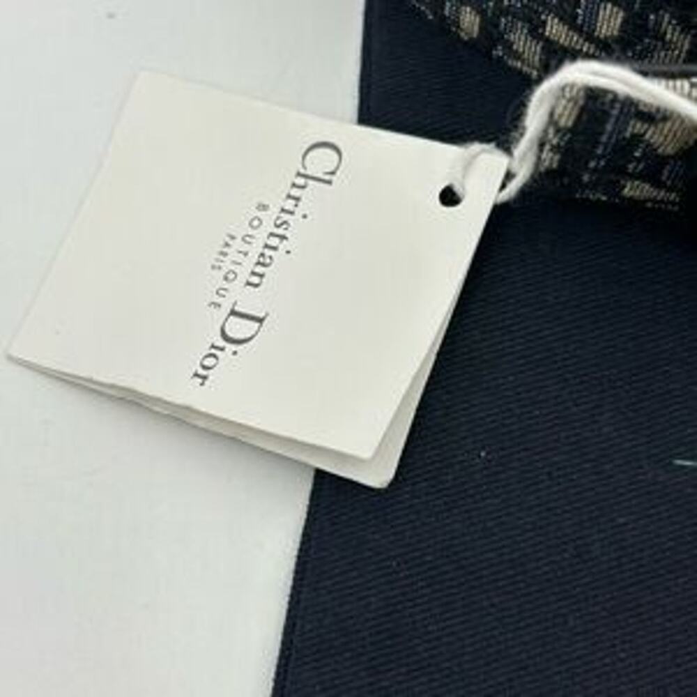 Men's Dior oblique jacquard reversible belt size 120 cm/46 inches made in Italy - Picture 11 of 13